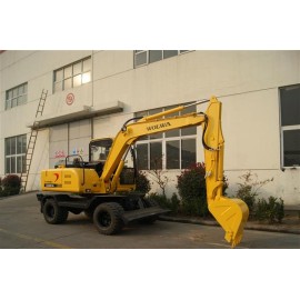 Máy xúc đào bánh lốp Wolwa DLS100-9A (gầu 0.35m3) 