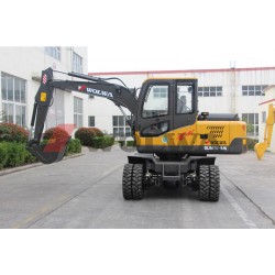 Máy xúc đào bánh lốp Wolwa DLS870-9M (gầu 0.28m3) 